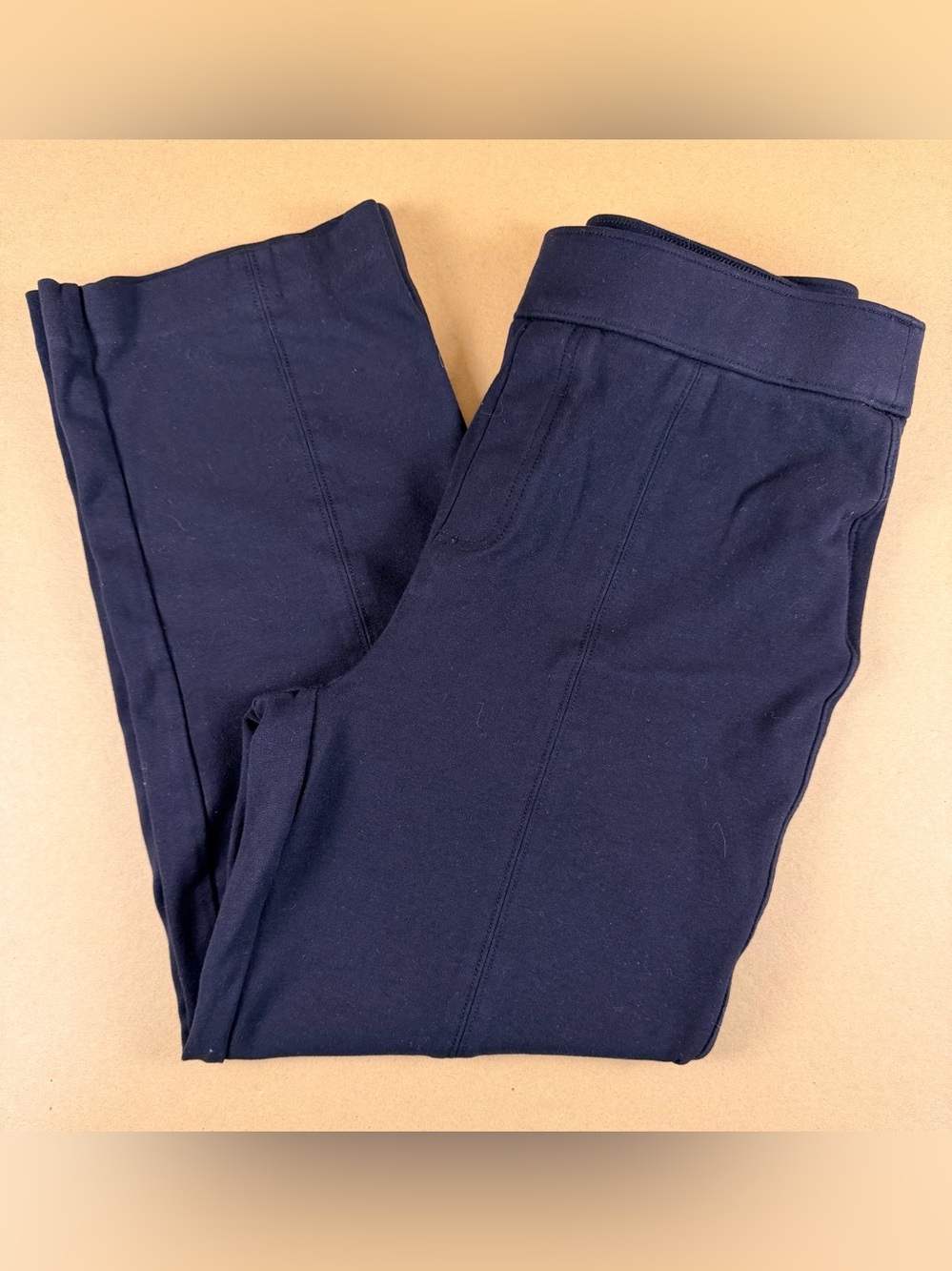 Nine West Womens Heidi Pull-On Stretch Skinny Pants, Navy Size S